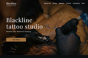 Tattoo Studio Branding & Website, a Branding & Logo Template by WebDesignDaria (Thumbnail 1 of 4)