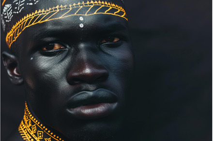 Black african man. Generate Ai, a Person Photo by Ylivdesign