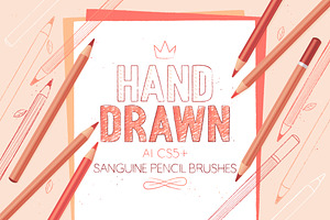 Sanguine Pencil Brushes, a Brush Add-On by Side Project