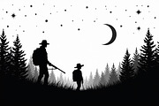 Camouflage Hunter Silhouette Vector, an Illustration by Amazin_art (Thumbnail 7 of 10)