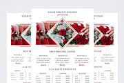 Photography Pricing Guide Template, a Flyer Template by NM-Design-Studio (Thumbnail 1 of 3)