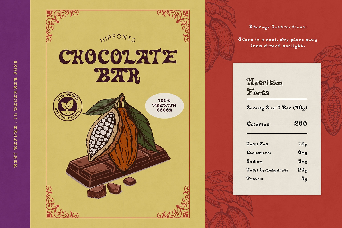 Caramel Kingdom - Candy Typeface, a Serif Font by HipFonts (Photo 4 of 8)