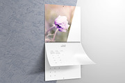 12″x12″ Wall Calendar Mockups, a Mockup by Vectogravic Design (Thumbnail 1 of 8)