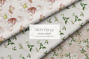 Dusty Rose fall watercolor flowers, a Decorative Illustration by Grace Noboa Illustrations (Thumbnail 7 of 10)