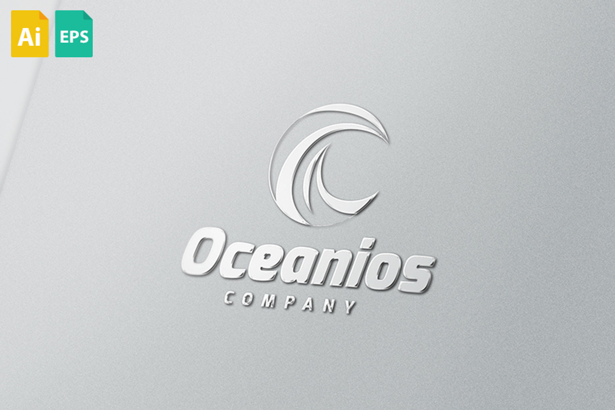 Oceanios Logo, a Branding & Logo Template by Schneider Design Store (Photo 1 of 2)