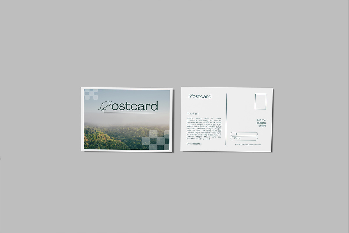 A6 Postcard Mockup, a Print Template by lamorastudio (Photo 3 of 12)