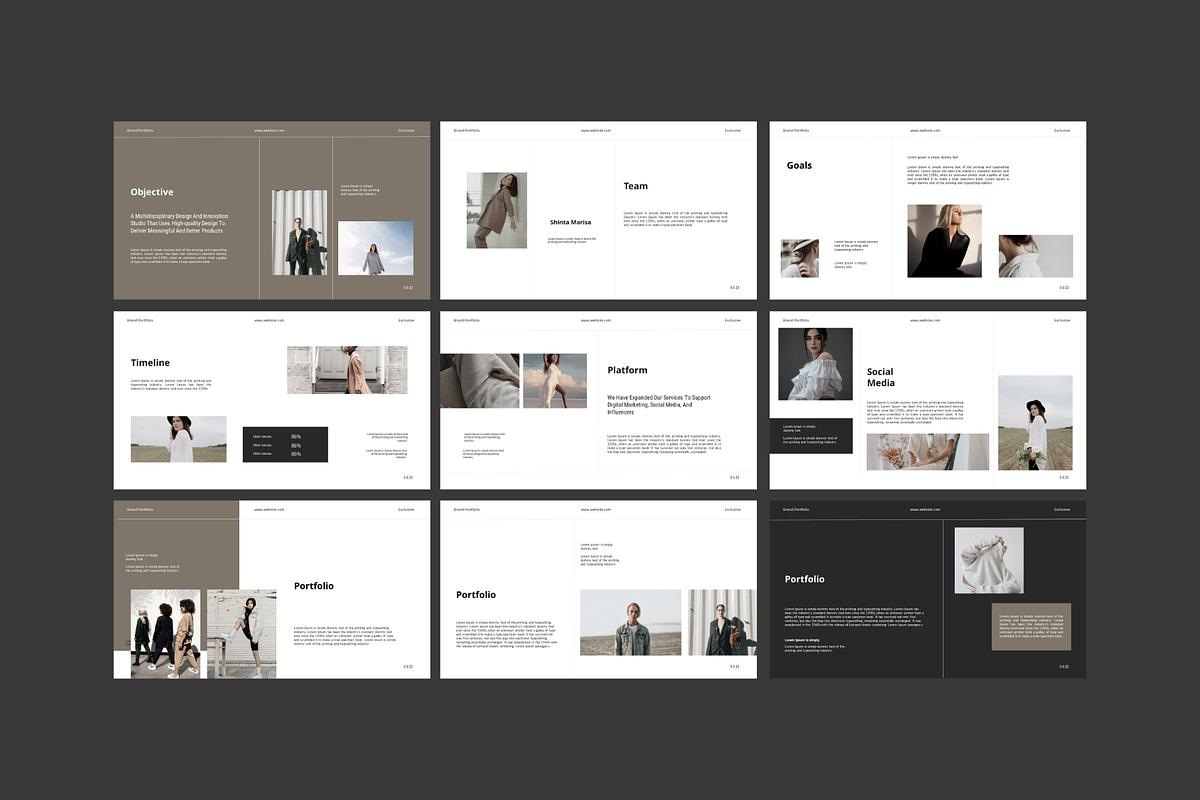 Brand Portfolio Presentation, a Presentation Template by Spesifikstd (Photo 5 of 7)