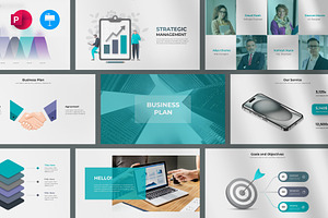 Business Plan PowerPoint Template, a Presentation Template by Abert