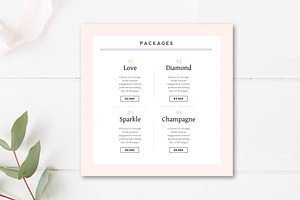 Wedding Photographer Pricing List