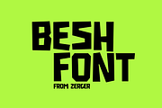 Besh display font, a Font by Visio studio (Thumbnail 1 of 10)