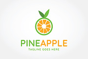 PineApple - Juice Logo Template, a Branding & Logo Template by Creattlle (Thumbnail 1 of 4)