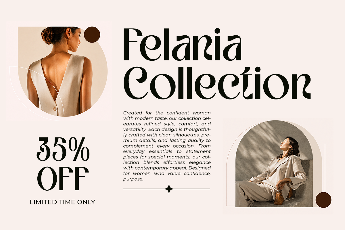 Castela - Elegant Luxury Sans Font, a Sans Serif Font by Font Liner (Photo 4 of 10)