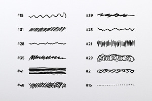 Doodle Brush Collection