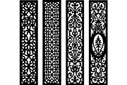 Black Laser Cut Panel Set, an Object Graphic by jahid234 (Thumbnail 12 of 13)