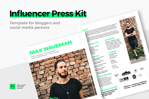 Influencer Blogger Press Kit