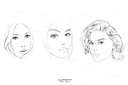 Coloring pages,Fashion girls clipart, an Illustration by MajorArtTm (Thumbnail 2 of 4)