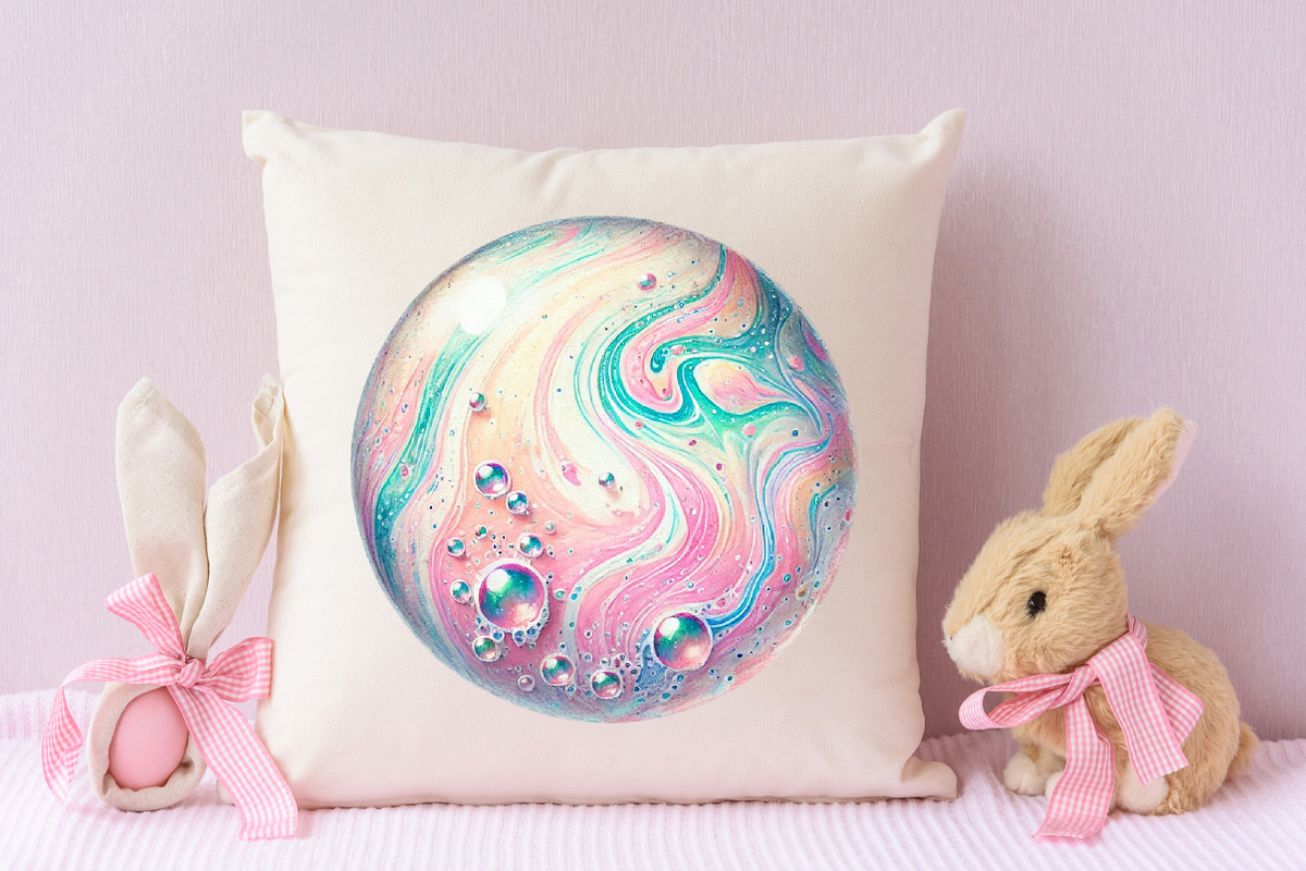 Pastel Soap Bubbles Clipart, an Illustration by RobertsArt (Photo 2 of 7)