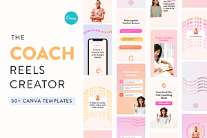 Coach Instagram Bundle For Canva