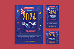 New Year Great - Flyer