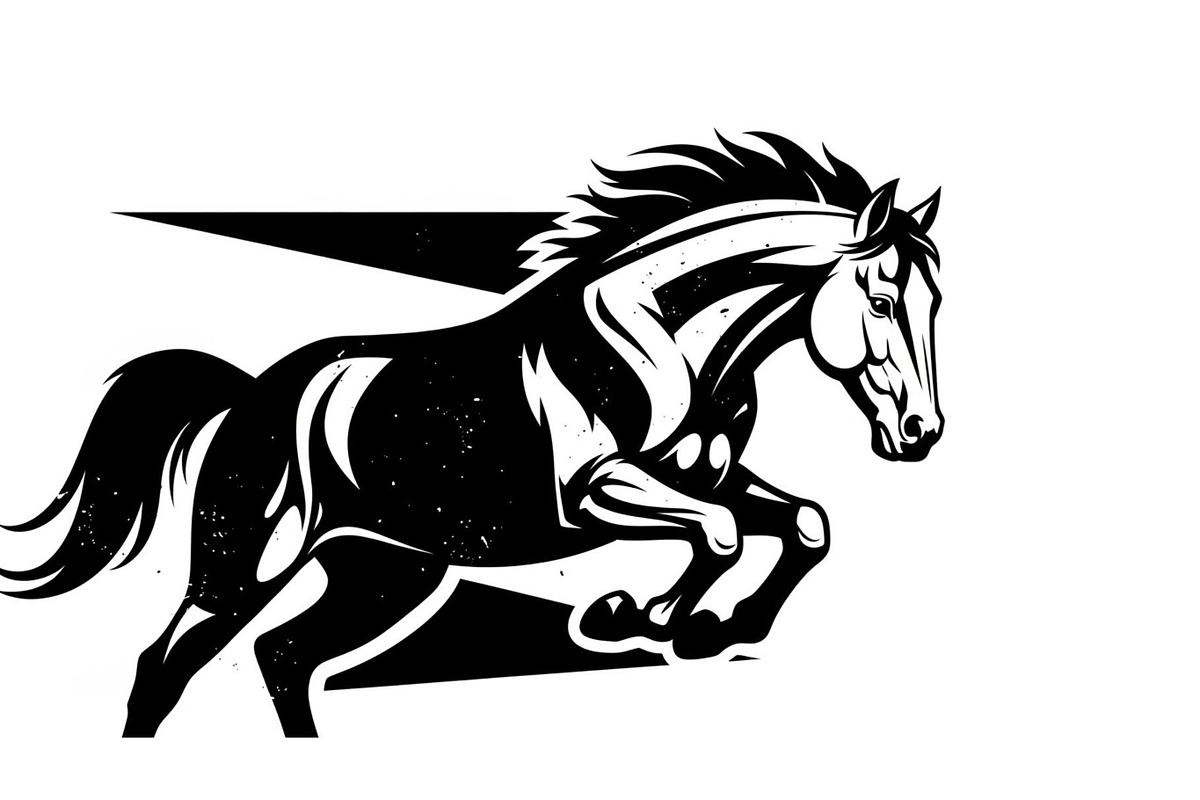 Black Horse Silhouette Bundle, an Illustration by jahid234 (Photo 21 of 31)