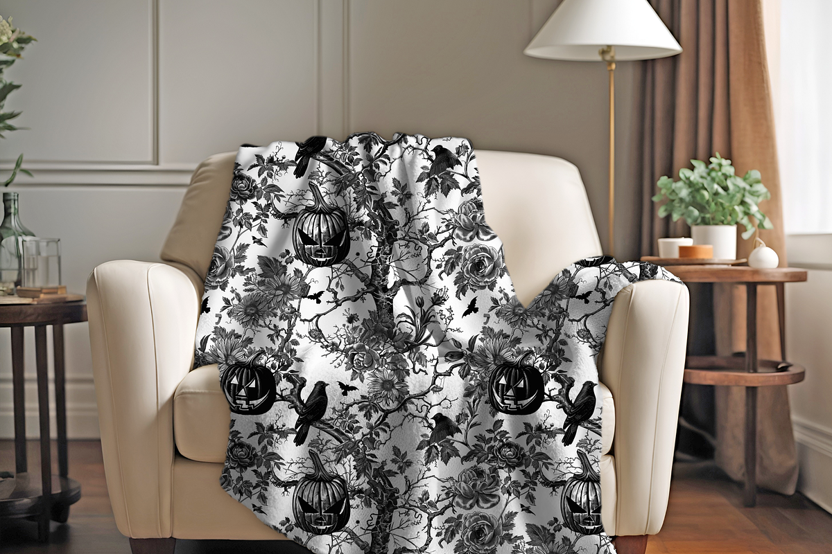 Halloween Chinoiserie Pattern, a Pattern Graphic by Paper & Pattern Studio (Photo 5 of 9)