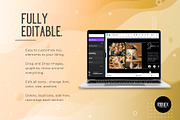 Catering Services Website Template, a Landing Page Template by Kromatic Design Studio (Thumbnail 6 of 10)