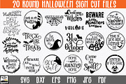 Halloween Door Signs SVG Bundle, an Illustration by OldMarket Designs (Thumbnail 10 of 10)