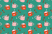 Cute Christmas Vectors, an Illustration by Marinastu (Thumbnail 8 of 9)