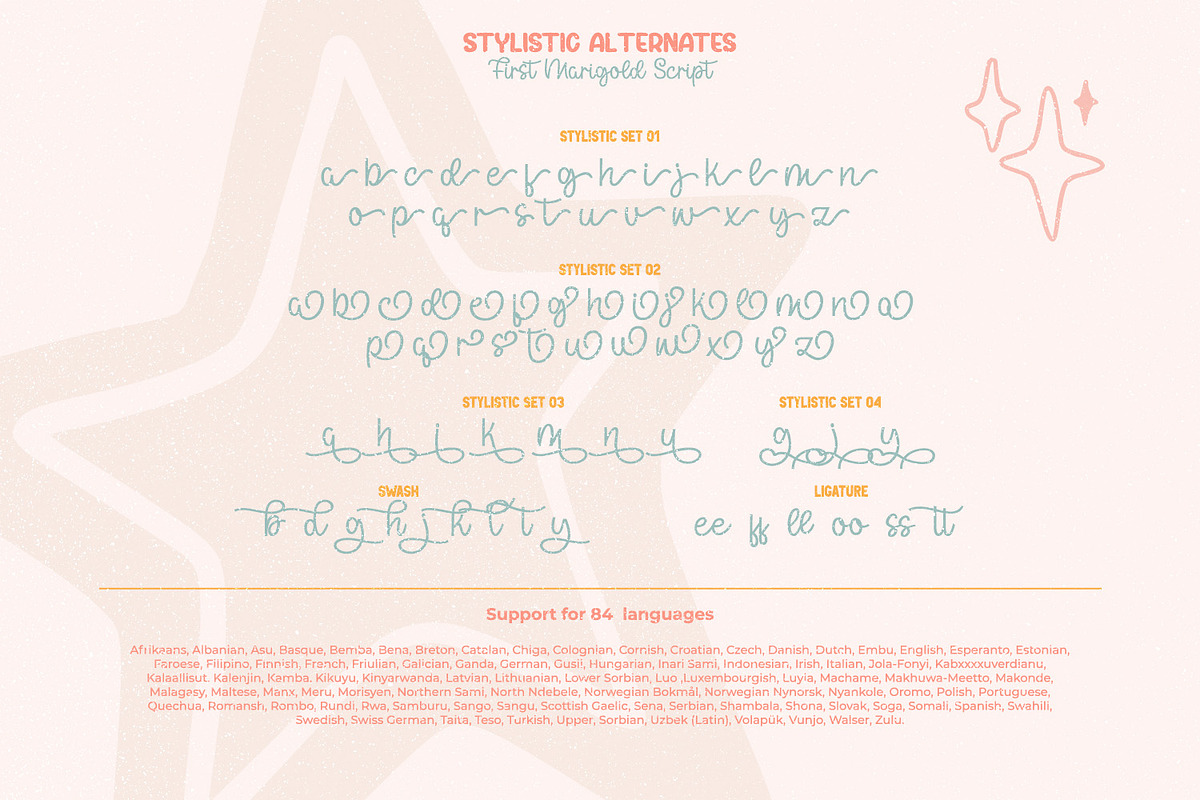 First Marigold, a Script Font by yumnatype (Photo 10 of 15)
