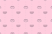 Doodled lingerie set, an Object Graphic by Kotozoid (Thumbnail 4 of 9)
