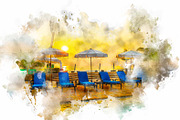 Land Scape Photo To Painting Effect, an Action Add-On by MRI STUDIO (Thumbnail 3 of 18)