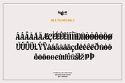 Milli | Luxury Serif Display Font, a Sans Serif Font by Hydric Design (Thumbnail 7 of 9)