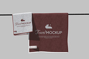 Towel Mockup, a Packaging Mockup by Unerispace (Thumbnail 2 of 5)