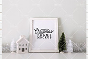 Christmas Frame Mockup 8, a Product Mockup by CatBoneDesign (Thumbnail 1 of 3)