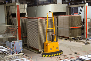 Automated Ceramic Tile Manufacturing Conveyor System, an Industrial Photo by Davizro's Market
