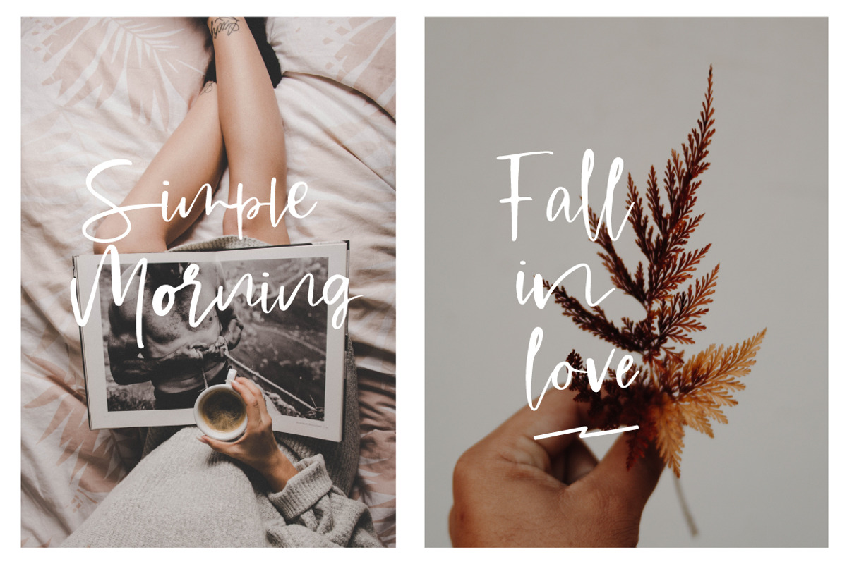 Halfdressed | stylist font preview 3