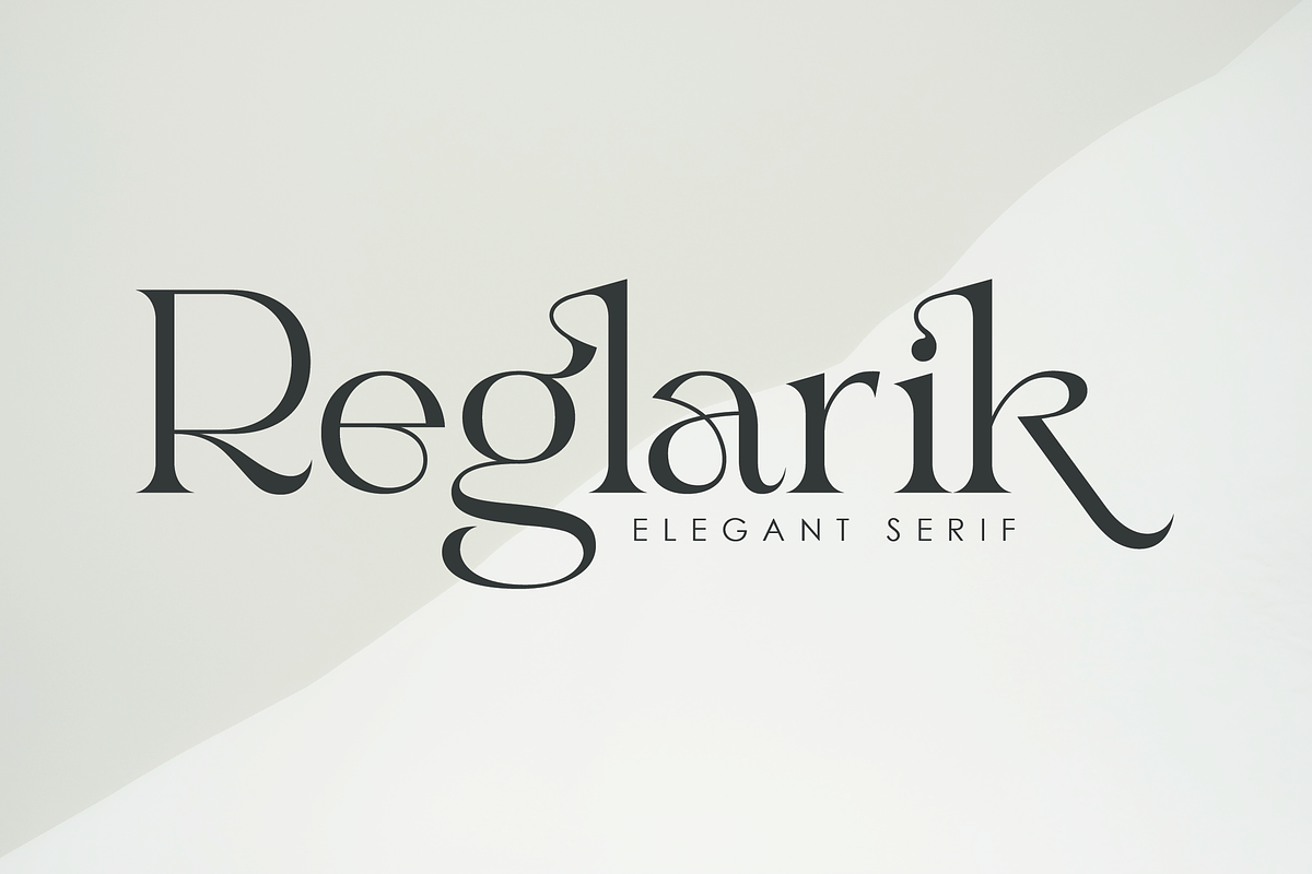 Reglarik | Modern Serif, a Serif Font by Denustudios (Photo 1 of 10)