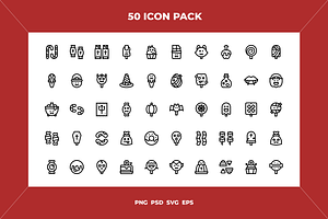 Halloween sweets and candies icons, an Icon by Wencory