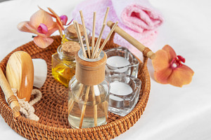 Spa wellness treatment creating peaceful relaxation atmosphere, a Beauty & Fashion Photo by Olena Rudo