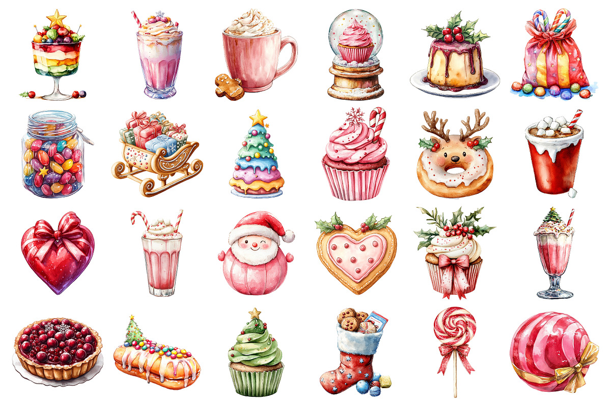 Cute Sweet Christmas Sublimation, an Illustration by Daily.Designs (Photo 2 of 3)