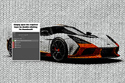 Knitted Wool Photo Effect, a Layer Style Add-On by dokudokunomi (Thumbnail 4 of 5)