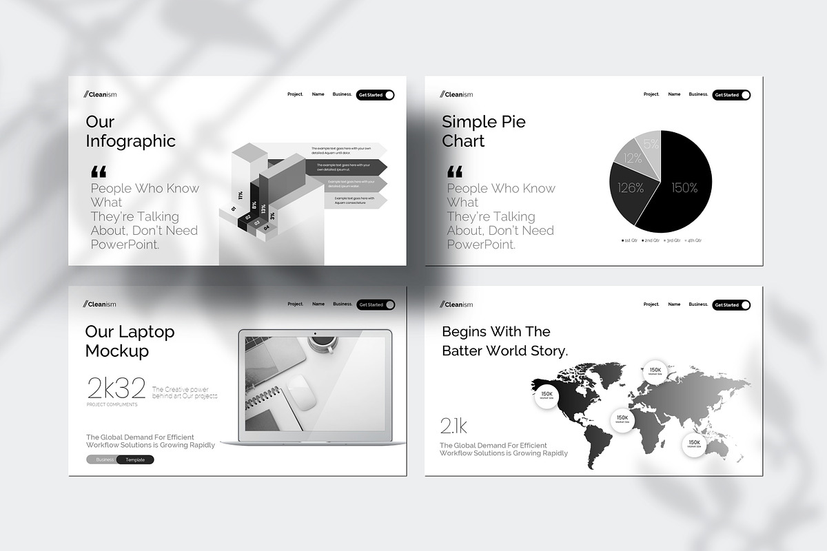 Clean Minimal Presentation Template, a Presentation Template by Creative-Work (Photo 8 of 9)