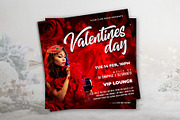 Valentines Party Flyer, a Flyer Template by DesignDevisers (Thumbnail 4 of 9)