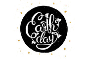 Earth Day lettering, an Illustration by inifer (Thumbnail 2 of 2)