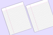 Composition Notebooks- Wide Ruled, a Stationery Template by Mustafiz (Thumbnail 4 of 4)