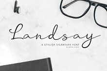 Landsay - Stylish Signature Font