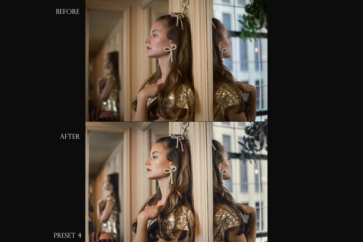 24 FASHION PORTRAIT PRESETS FOR LR, a Preset Add-On by Graphics, Presets, Photos (Photo 5 of 25)