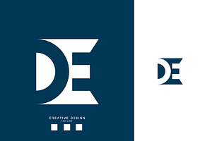 DE or ED logo Monogram, a Branding & Logo Template by design_proleague
