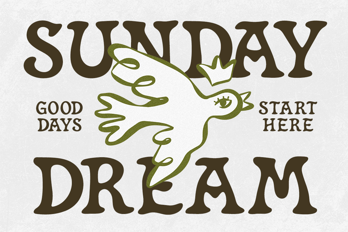 ROVELA VELVET – Organic Retro Font, a Serif Font by decographstud (Photo 5 of 6)