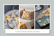 Redouté Flowers seamless pattern, a Pattern Graphic by FudgeTiger (Thumbnail 4 of 5)